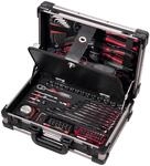 KRAFTWERK Profi Werkzeugkoffer | Werkzeugkoffer Alu 123-tlg. | Werkzeugkoffer