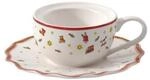Villeroy & Boch - Toy's Delight Teelichthalter Kaffeetasse Wei&szlig; und Rot,