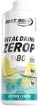 Best Body Nutrition ZEROP Sirup Bitter Lemon zuckerfrei 1 L ohne Aspartam 