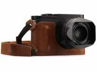 MegaGear MG1401 Leica Q-P, Q (Typ 116) Ever Ready Echtleder Kamera-Halbtasche...