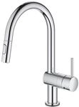 GROHE Minta Touch - Elektronische Einhand- Sp&uuml;ltischarmatur (C- Auslauf,