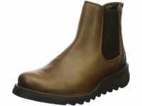 FLY London Damen Salv Chelsea Boots, Braun Camel 002, 39 EU