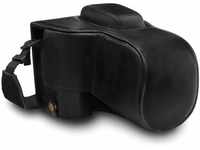 MegaGear MG1535 Nikon D3500 Ever Ready Leder Kamera-Case mit Trageriemen -...