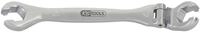 KS Tools 518.0382 CHROMEplus Offener Doppel-Ringschl&uuml;ssel mit Gelenk, 12mm