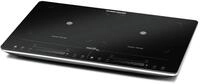 ROMMELSBACHER Doppelkochplatte CT 3420/IN Induktion - Glaskeramik, Touch...