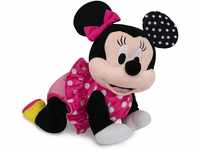 Disney Baby Minnie Krabbel mit mir - Kuscheliges Lernspielzeug für Babys &