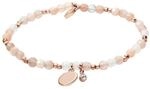 Fossil Armband F&uuml;r Frauen Wellness, Innenl&auml;nge: 165mm Nude Semi-Precious Armband,