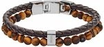 Fossil Armband F&uuml;r M&auml;nner Vintage Casual, Innenl&auml;nge: 180mm - 195mm Braun