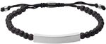 Fossil Armband F&uuml;r M&auml;nner Vintage Casual, Innenl&auml;nge: 170mm ~ 250mm Schwarzes