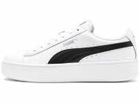 PUMA Damen Vikky Stacked L Sneakers, Weiß (White/Black), 41 EU