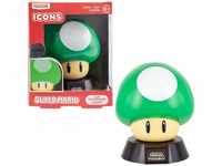 Nintendo Super Mario Mushroom 3D Leuchte Icon Light grün grün/weiß,...