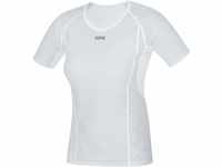 GORE WEAR Damen M Windstopper Base Layer Shirt, Light Grey/White, 42