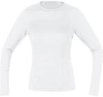 GOREWEAR M Damen Base Layer Thermo Shirt Langarm, White, 34