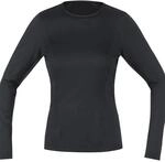 GOREWEAR M Damen Base Layer Thermo Shirt Langarm, Black, 34