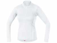 GORE WEAR Atmungsaktives Damen Stehkragen-Unterzieh-Shirt, Multisport, 34, Weiß