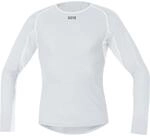 GORE WEAR Herren Windstopper Baselayer Thermo Shirt Langarm, Light Grey/White, L EU