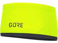 GORE WEAR M Unisex Stirnband GORE WINDSTOPPER, Größe: ONE, Farbe: Neon-Gelb