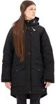 Fjallraven Damen Sport JACKET Singi Wool Padded Parka W, Black, L, 89859