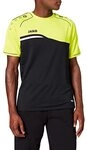 JAKO Damen T-shirt Competition 2.0, schwarz/neongelb, 44, 6118