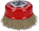 Bosch Professional 1x Gewellte Topfb&uuml;rste Clean (f&uuml;r Metall, X-LOCK, &Oslash; 75 mm,