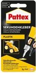 Pattex Sekundenkleber Plastik fl&uuml;ssig, Sofortkleber f&uuml;r alle Arten von...
