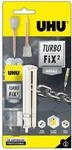 UHU Turbo FiX&sup2; Metall, Super schneller, metallfarbener 2-Komponenten...