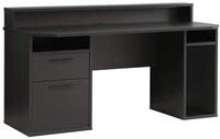 Forte Tezaur Computertisch Gaming Tisch Gamer Schreibtisch mit 1 T&uuml;r und 1