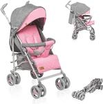 LIONELO Irma Kinderwagen bis 15 kg, leichter moderner Kinderwagen mit Liegefunktion,