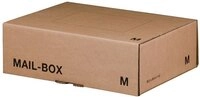 Versandkarton MAIL-Box M, 331x241x104 mm, braun, 20 St&uuml;ck