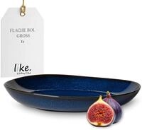 Villeroy & Boch like. by Lave bleu Schale flach, 28 x 27 x 4,3 cm, sch&ouml;ne...