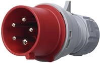as - Schwabe CEE Phasenwendestecker 400V/32A/5-polig - Starkstrom Stecker mit