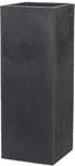 Scheurich C-Cube High, Hochgef&auml;&szlig; aus Kunststoff, Stony Black, 26 cm lang, 26 cm