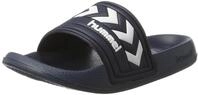 hummel Unisex-Erwachsene Larsen Slipper Dusch- & Badeschuhe, 46 EU, Blau Dress Blue