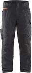 Blakl&auml;der 149513309956C46 Service Bundhose Gr&ouml;&szlig;e in schwarz/rot, C46