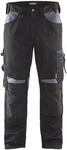Blaklader 15561860 Hose ohne Nageltaschen, Grau/schwarz, Gr&ouml;&szlig;e: C58