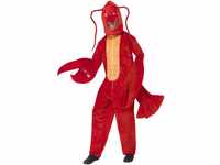 Smiffys Lobster Adult Costume, Red, One Size