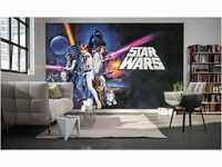 Komar Star Wars Vlies Fototapete | POSTER CLASSIC | 400 x 250 cm | Tapete, Wand