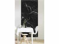 Komar Vlies Fototapete - Marble Nero Panel - Größe 100 x 250 cm (Breite x...