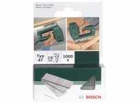 Bosch 1000x Nagel typ 47 (für Hartholz/Massivholz, Weichholz, Akustikplatten,...
