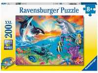 Ravensburger Kinderpuzzle - 12900 Ozeanbewohner - Unterwasser-Puzzle für...