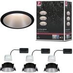 Paulmann 93408 LED Einbauleuchte Cole rund incl 3x6,5W dimmbar Einbaustrahler