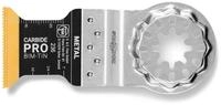 FEIN E-Cut Carbide Pro Tauchs&auml;geblatt (10 Stk., TiN-beschichtet, harte Materialien