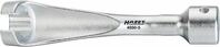 HAZET 4550-5 Offener Doppel-6Kt.-Steckschluesse, Verchromt