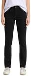 MUSTANG Damen Julia Straight Jeans, 490 Schwarz, 33W / 32L EU