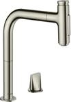 hansgrohe K&uuml;chenarmatur Select 2-Loch mit Schlauchbox (Wasserhahn K&uuml;che 110&deg;...