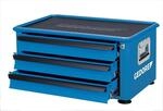 GEDORE 6618130 1430 Werkzeugtruhe mit 3 Schubladen, Blau