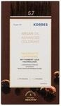 KORRES Argan Oil Colorant &ndash; ammoniakfreie Haarfarbe Schokobraun hell 5.7 &ndash; 100%