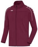 JAKO Herren Trainingsjacke Classico, Maroon, L