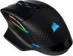 CORSAIR DARK CORE RGB PRO Wireless FPS/MOBA Gaming Maus - 18.000 DPI - 8