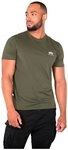 Alpha Industries Basic T Small Logo T-Shirt f&uuml;r Herren Olive